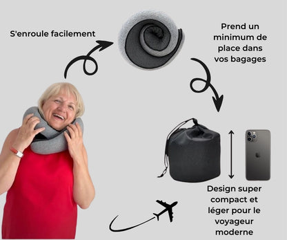Oreiller de voyage 360° Wana®️